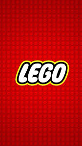 Lego in white letters on a red background