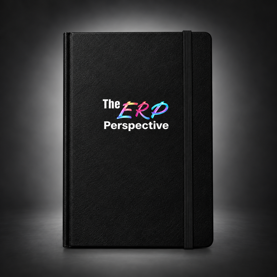 Hardcover bound notebook